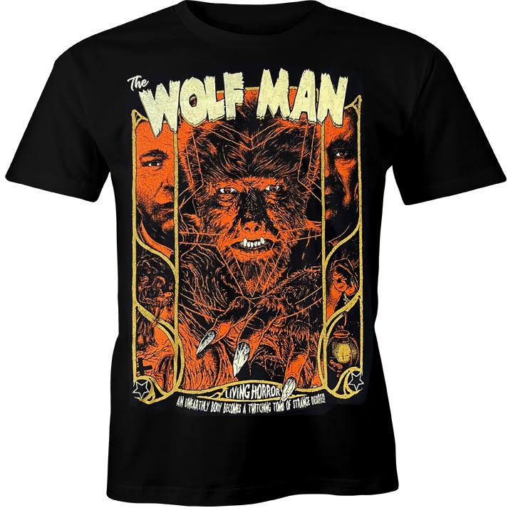 Wolf Man Pyro short sleeve t-shirt
