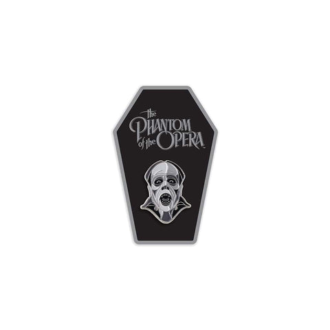 Image of Mondo Phantom Of The Opera Enamel Pin (Monochrome)