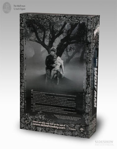 Image of The Wolf Man 12" Silver Screen Edition Action Figure by Sideshow Collectibles