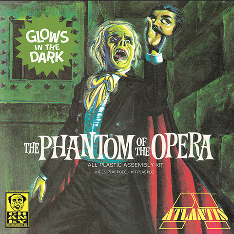 Image of The Phantom of the Opera 1:8 Scale Glow Square Box Model Kit by Atlantis