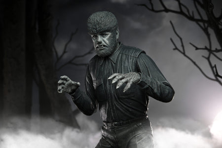 The Wolf Man 7″ Black and White Action Figure by Neca