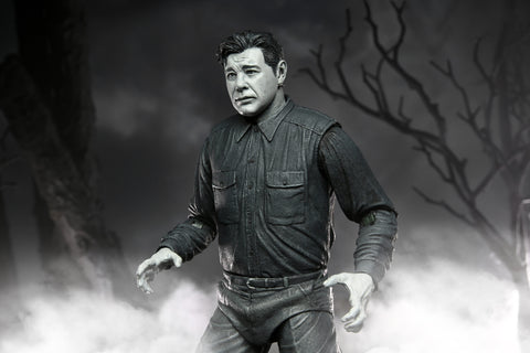 Image of The Wolf Man 7″ Black and White Action Figure by Neca