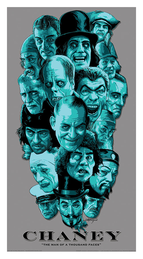 Lon Chaney Collage Poster (ICE)