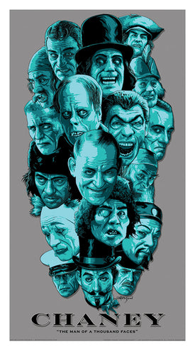 Lon Chaney Collage Poster (ICE)