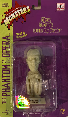 The Phantom of the Opera 3.5" Little Big Head Glow in the Dark
