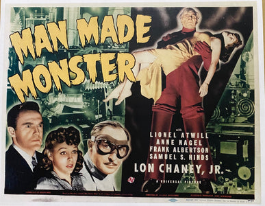 Man Made Monster Title Card