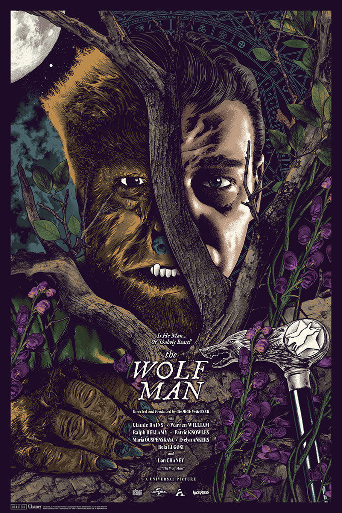 Anthony Petrie "The Wolf Man" by Vice Press