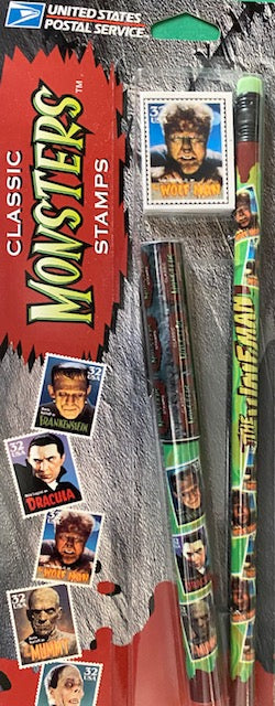 The Wolf Man Pen & Pencil Set