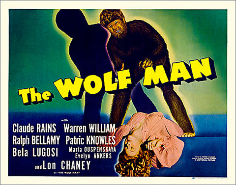 The Wolf Man Magnet