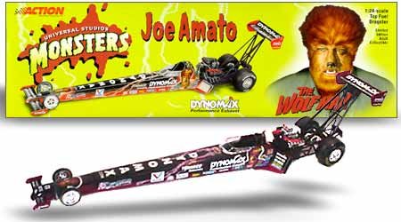 Joe Amato The Wolf Man Drag Racing Monster Car Nascar