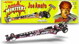 Joe Amato The Wolf Man Drag Racing Monster Car Nascar