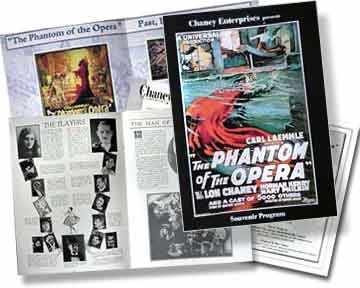 The Phantom of the Opera Program