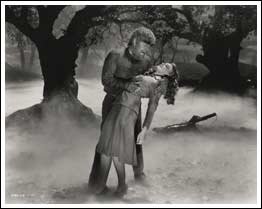 The Wolf Man with Evelyn Ankers Photograph