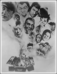 Lon Chaney's Makeup Kit Collage Photograph