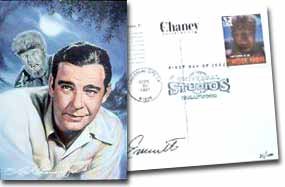 Lon Chaney Jr. Post Card