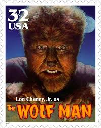 USPS Wolf Man Pin
