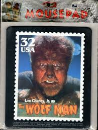 Wolf Man Mouse Pad
