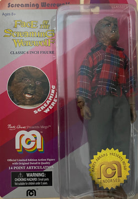 Face of the Screaming Werewolf by Mego